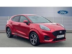 Red Used 2025 Ford Puma Gen-E ST-Line SUV | £22,500 (A bit pricey)