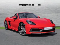 Guards red Used 2023 Porsche 718 Boxster GTS | £69,990 (Expensive)