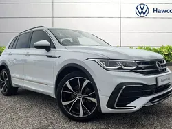 White Used 2023 VW Tiguan R-line SUV | £29,995 (Fair price)