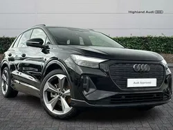 Black Used 2024 Audi Q4 e-tron Black Edition SUV | £41,985 (Expensive)