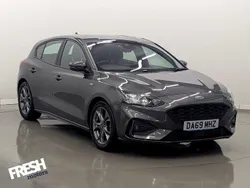 Grey Used 2019 Ford Focus ST-Line Hatchback | £9,590 (Fair price)