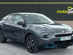 Grey metallic Used 2022 Citroën e-C4 Shine Hatchback | £12,000 (Fair price)