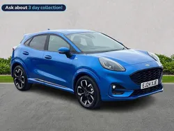 Blue Used 2024 Ford Puma ST-Line X SUV | £19,590 (Fair price)