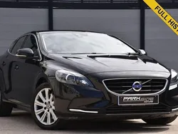 Black Used 2016 Volvo V40 SE Lux Estate | £10,395 (Fair price)