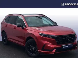 Crystal red Used 2024 Honda CR-V Advance SUV | £36,480 (Fair price)