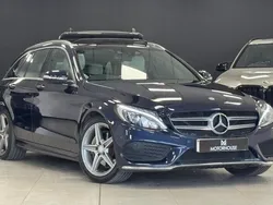 Blue Used 2014 Mercedes C200 AMG line Estate | £10,445 (A bit pricey)