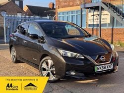 Black Used 2018 Nissan Leaf Hatchback | £7,795
