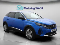 Blue Used 2022 Peugeot 3008 Allure Premium Hatchback | £18,747 (Fair price)