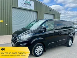 Black Used 2021 Ford Transit Custom Limited Van | £14,490 (Good price)