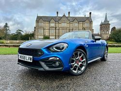 Blue Used 2018 Abarth 124 Spider Cabriolet | £18,500 (Fair price)