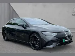 Metallic paintwork graphite grey Used 2025 Mercedes EQE350 AMG Line Premium Sedan | £59,890 (Super price)