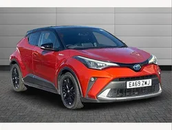 Scorched orange Used 2020 Toyota C-HR Edition SUV | £18,201 (Fair price)