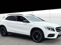 White Used 2019 Mercedes GLA200 AMG line SUV | £15,187 (Fair price)