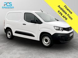 White Used 2021 Peugeot Partner Premium Van | £8,200 (Fair price)