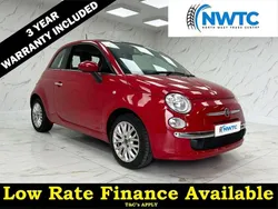 Red Used 2014 Fiat 500 Lounge Hatchback | £5,195 (Fair price)