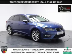 Blue Used 2016 Seat Leon FR Sport Estate | £6,890 (Good price)