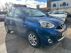 Blue Used 2013 Nissan Micra Acenta Hatchback | £2,490 (Good price)