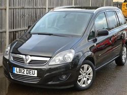 Used 2012 Vauxhall Zafira Design Edition | £4,449 (Fair price)