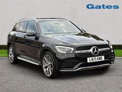 Black Used 2021 Mercedes GLC300 AMG Line Premium Estate | £31,000 (A bit pricey)