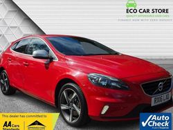 Red Used 2016 Volvo V40 R-Design Estate | £7,495 (Fair price)
