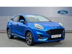 Blue Used 2020 Ford Puma ST-Line Coupe | £14,572 (Good price)