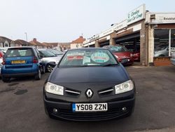 Black Used 2008 Renault Mégane Cabriolet Dynamique Cabriolet | £2,695