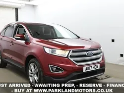 Red Used 2017 Ford Edge Titanium SUV | £11,995 (Super price)