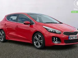 Red Used 2017 Kia Ceed GT-Line S Hatchback | £12,399 (A bit pricey)