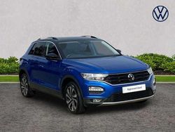 Blue Used 2021 VW T-Roc Active SUV | £16,700 (Fair price)