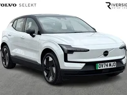 Crystal white New 2024 Volvo EX30 Plus SUV | £30,991 (Good price)