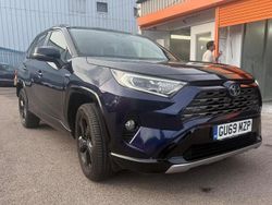 Blue Used 2019 Toyota RAV4 Hybrid SUV | £22,500 (A bit pricey)