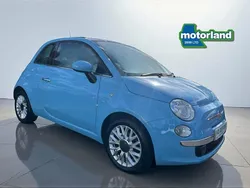 Blue Used 2014 Fiat 500 Lounge Hatchback | £5,499 (Fair price)
