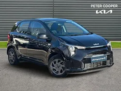 Black Used 2024 Kia Picanto 2 Hatchback | £15,891 (A bit pricey)