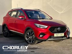 Red Used 2021 MG ZS Exclusive Sedan | £13,632 (Fair price)