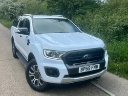 White Used 2019 Ford Ranger Wildtrack Pickup | £19,495 (Good price)