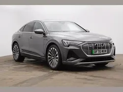 Grey Used 2021 Audi e-tron Sportback S-Line SUV | £26,750 (Fair price)