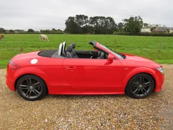 Red Used 2014 Audi TT S-Line Cabriolet | £8,940 (Super price)