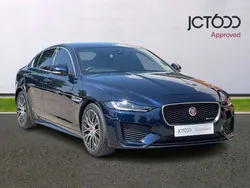 Blue Used 2019 Jaguar XE R-Dynamic Sedan | £16,750 (Fair price)