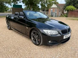 Black Used 2012 BMW 325 Cabriolet Sport Line Cabriolet | £5,495 (Fair price)