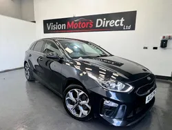 Black Used 2021 Kia Ceed 3 Hatchback | £7,480 (Fair price)