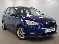 Blue Used 2018 Ford C-MAX Zetec MPV | £7,498 (Fair price)