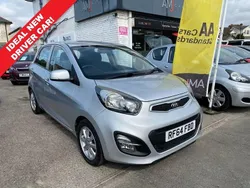 Silver Used 2015 Kia Picanto 2 Hatchback | £5,195 (Good price)