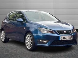 Mediterranean blue Used 2016 Seat Ibiza FR Hatchback | £8,495 (Expensive)