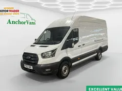 White Used 2022 Ford Transit Van | £14,994 (Fair price)