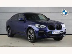 Blue Used 2020 BMW X4 M Sport SUV | £36,990 (Fair price)