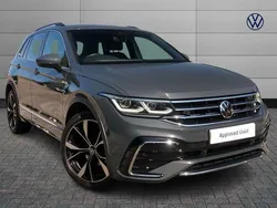 Grey Used 2021 VW Tiguan R-line SUV | £23,990 (Fair price)
