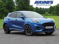 Blue Used 2022 Ford Puma Gen-E ST-Line X Hatchback | £18,299 (Fair price)
