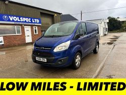 Blue Used 2016 Ford Transit Custom Limited Van | £10,000 (Super price)