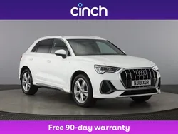 White Used 2019 Audi Q3 S-Line SUV | £20,199 (Fair price)