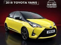 Yellow Used 2018 Toyota Yaris Hybrid Edition Hatchback | £9,988 (Good price)